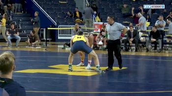 197 lbs Jake Jakobsen (Lehigh) vs. Jackson Striggow (Michigan)