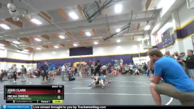 52 lbs Round 3 - John Clark, C2X vs Micah Owens, Legacy Elite Wrestling