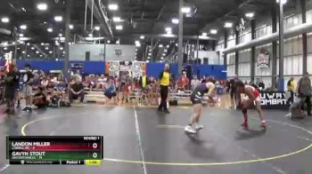 155 lbs Round 1 (6 Team) - Gavyn Stout, Untouchables vs Landon Miller, Lowell WC