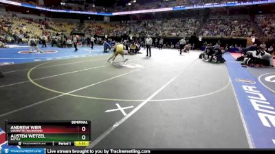 190 Class 4 lbs Semifinal - Andrew Wier, Lafayette (Wildwood) vs Austen Wetzel, Battle