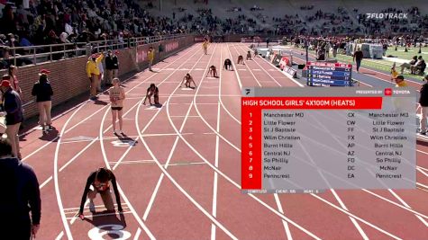 High School Girls' 4x100m Relay, Prelims 6