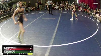 80 lbs Round 1 (6 Team) - Brett Koster, Kansas Rattlers vs Everett Priebe, Team USA