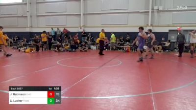 220 lbs Pools - John Robinson, Ohio Gold vs Cohen Lusher, Front Royal W.C.