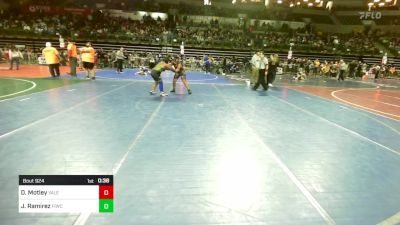 125 lbs Quarterfinal - Davidson Motley, Yale Street vs Jacob Ramirez, Fiwc