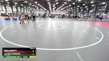 105 lbs Rd# 2 10:30am Friday - Grey Burnett, Team Ohio vs Dominic Dorrman, M2TC Red