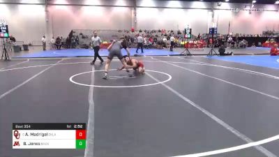 133 lbs Consolation - Anthony Madrigal, Oklahoma vs Brent Jones, Minnesota