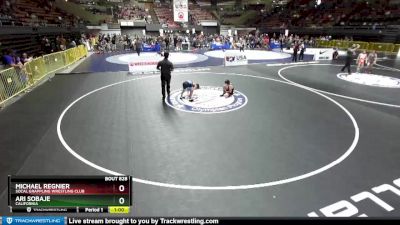 63 lbs Champ. Round 1 - Michael Regnier, Socal Grappling Wrestling Club vs Ari Sobaje, California