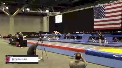 Connor Langsford - Tumbling, DeVeau's - 2021 USA Gymnastics Championships