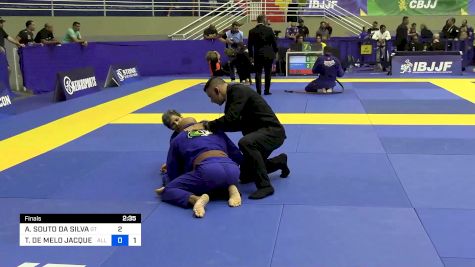 ALBERTINO SOUTO DA SILVA vs TIAGO DE MELO JACQUES 2024 Brasileiro Jiu-Jitsu IBJJF