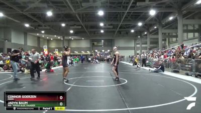 160 lbs Cons. Round 3 - Jadyn Baum, WR- Topeka Blue Thunder vs Connor Goerzen, Maize