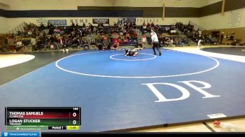 144 lbs Quarterfinal - Thomas Samuels, Clarkston vs Logan Stucker, Tonasket