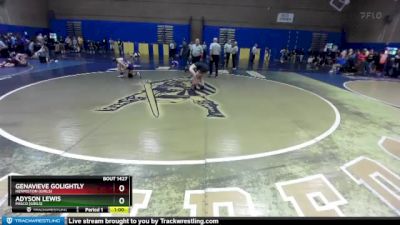 125lbs Cons. Round 8 - Genavieve Golightly, Hermiston (Girls) vs Adyson Lewis, Pasco (Girls)