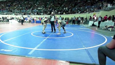 110 lbs Round Of 16 - Dexter Karron, Owasso Junior High vs Brody Donnelly, Elgin Wrestling