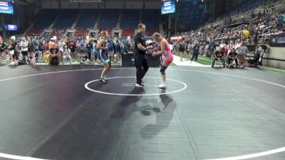 127 lbs Rnd Of 128 - Calista Rodish, Iowa vs Morgan Schneider, North Dakota