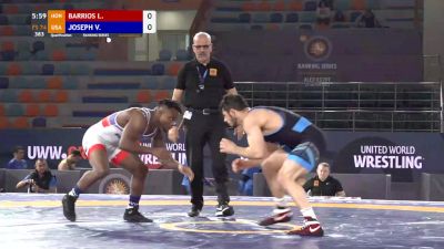 74 kgs Prelim Vincenzo Joseph (USA) vs Luis Barrios (HON)