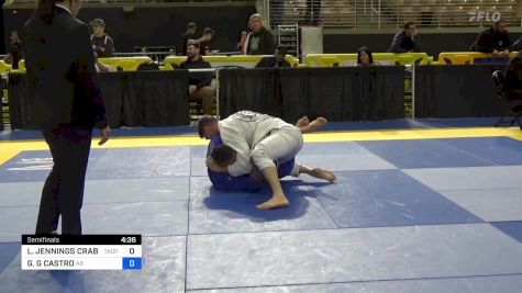 LOUIS JENNINGS CRABTREE, JR. vs GREGORIO G CASTRO 2024 Pan Jiu Jitsu IBJJF Championship