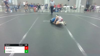 68 lbs Round 1 - Bryce Dulin, Smithfield Youth Wrestling vs Beau Jones, Panthers