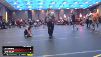 61 lbs Cons. Round 1 - Heath Maier, Sly Fox vs Lane Faunce, East Kansas Eagles