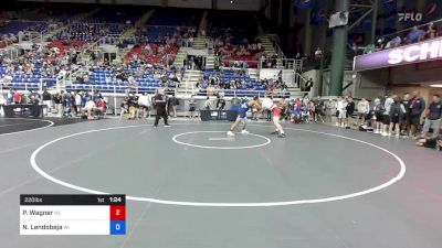 220 lbs Rnd Of 128 - Preston Wagner, Nebraska vs Nehemiah Lendobeja, Wisconsin