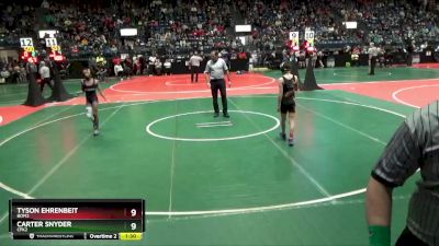 85 lbs Champ. Round 1 - Cameron Koflowitch, PCWA vs Gabriel Dozier, BAB1