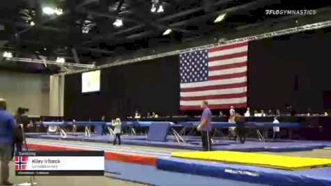 Kiley Irlbeck - Tumbling, Upsidedowners - 2021 USA Gymnastics Championships