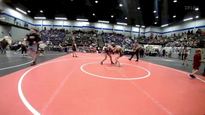 98 lbs Rr Rnd 5 - Addison Starcevich, Norman Grappling Club vs Emily Bryson, Hennessey Takedown Club