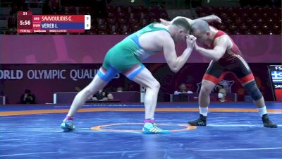 86 kg Georgios Savvoulidis, GRE vs Istvan Vereb, HUN