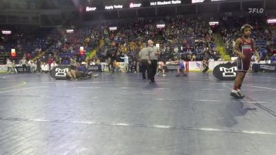 90 lbs Round Of 32 - Sean Ransom, Mount Union vs Holden Abbott, Towanda