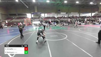 90 lbs Final - Owen Schaefer, Bear Cave WC vs Pablito Rodriguez, Alamosa