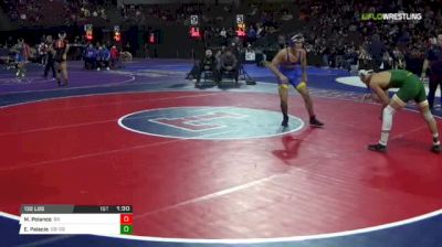 132 lbs Quarterfinal - Marcos Polanco, Bishop Amat (SS) vs Elijah Palacio, Edison (SS)