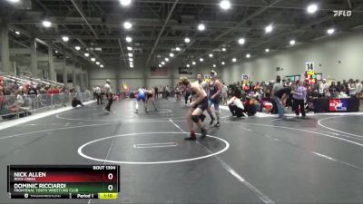 175 lbs Champ. Round 1 - Nick Allen, Rock Creek vs Dominic Ricciardi, Frontenac Youth Wrestling Club