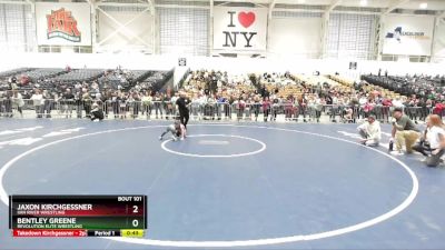 50 lbs Quarterfinal - Jaxon Kirchgessner, Iian River Wrestling vs Bentley Greene, Revolution Elite Wrestling