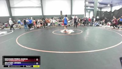 144 lbs Cons. Round 3 - Giovanni Perez-Garcia, Askeo International Mat Club vs Brayden Jensen, Washington