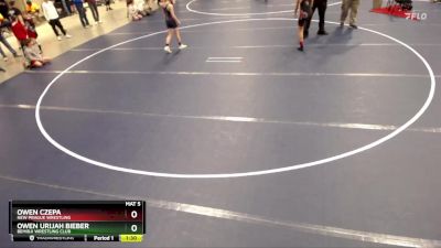 92 lbs Cons. Round 3 - Owen Urijah Bieber, Bemidji Wrestling Club vs Owen Czepa, New Prague Wrestling