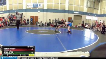 130 lbs Semis (4 Team) - Henry Kitley, Roncalli vs Saul Stits, Center Grove