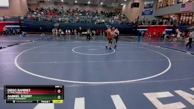 144 lbs Cons. Round 1 - Diego Ramirez, El Paso Pebble Hills vs Gabriel Eckert, Austin Vandegrift