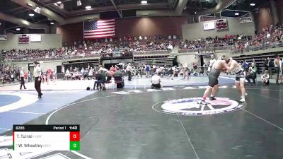 Champ. Round 1 - Will Wheatley, Green Canyon vs Titus Tuinei, Hurricane