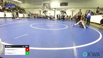 83-90 lbs Rr Rnd 3 - Ezra Stevenson, Black Fox Wrestling Club vs Rhett Powers, Pryor Tigers