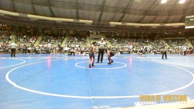 85 lbs Round Of 16 - Kashta Freeland, The Glasgow Wrestling Academy vs Kai Weiss, Team Hammer Academy