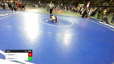 60 lbs Consi Of 8 #2 - Louis Alojado, RedNose Wrestling School vs Christian Crespo, Nutley Raiders