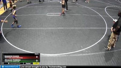 58 lbs Semifinal - Reagan Parrish, Legacy Elite Wrestling vs Ransom Dukes, Team Tiger Youth Wrestling