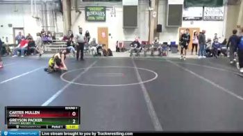 72 lbs Round 1 (4 Team) - Greyson Packer, Dynasty Bad Boy vs Carter Mullen, Eagle X