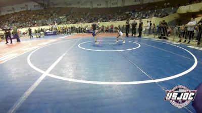 40 lbs Consolation - Sophia Vereen, Texas Select Wrestling vs Vanessa LaFerr, Greenwood Wrestling Academy