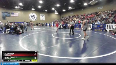 152 lbs Champ. Round 1 - Alex Rosa, Firebaugh vs Silas Orozco, Stockdale