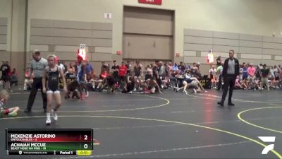 75 lbs Round 3 (10 Team) - Achaiah McCue, Beast Mode WA Pink vs McKenzie Astorino, Untouchables