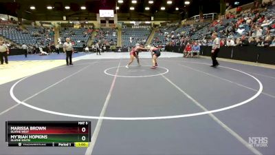 140 lbs Cons. Round 3 - Makenzie Sharp, Olathe North vs Jaycee Tyler, Wichita-North