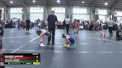 60-64 lbs Round 1 - Maverick Sanchez, Rough House vs Michael Arant, Howard County Vipers