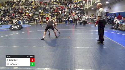 152 lbs R-16 - Griffin LaPlante, St. Francis-NY vs Zach Ballante, St. Joseph Regional-NJ