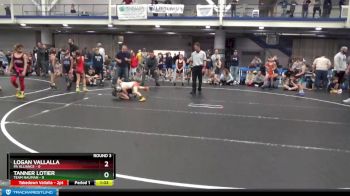 56 lbs Round 3 (8 Team) - Tanner Lotier, Team Nauman vs Logan Vallalla, PA Alliance