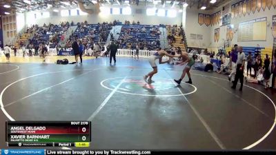 126 Blue Round 5 - Xavier Barnhart, Palmetto Ridge H.S. vs Angel Delgado, Southwest Miami